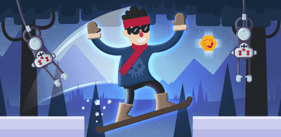 बर्फ पर सैर